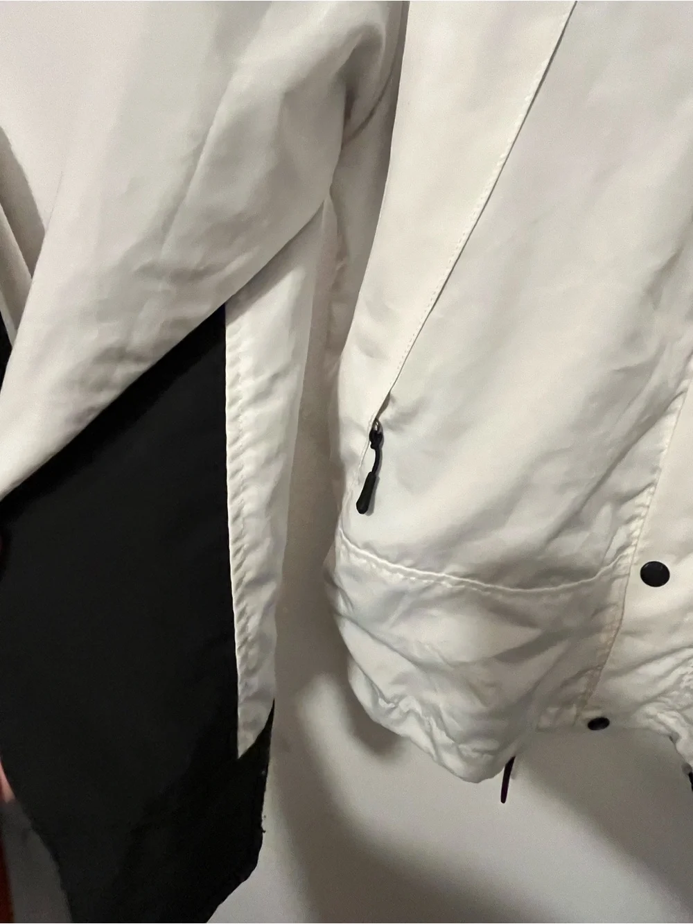 The North Face Men’s Two-Tone Black & White Hooded Jacket
